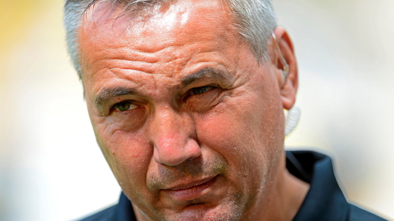 Zweimal war Peter Pacult als Trainer bei Dynamo - 2006 ging er von selbst, 2013 wurde er entlassen.
