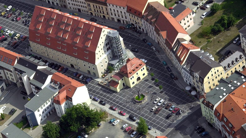 Zu den sanierten Gebieten in Zittaus Innenstadt gehört die Neustadt mit dem Salzhaus.