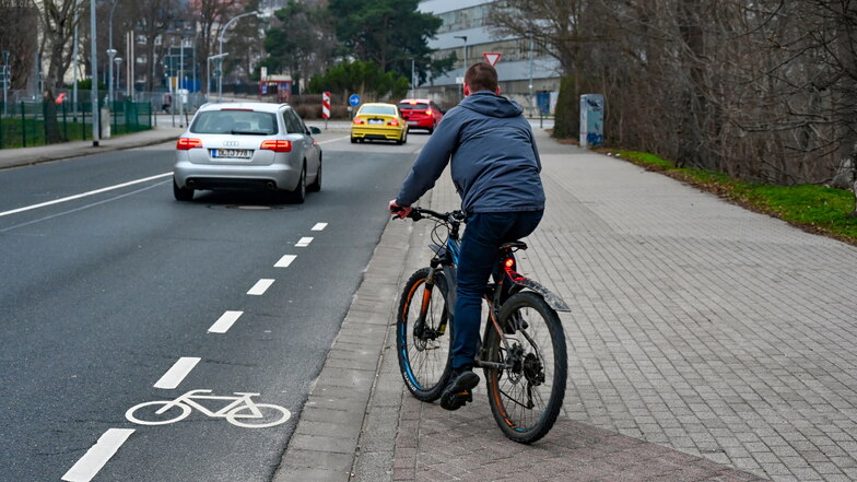 Die Zahl der Fahrradunfälle ist in Döbeln 2022 im Vergleich zu 2021 deutlich gestiegen. In den anderen Städten ist die Zahl deutlich niedriger.