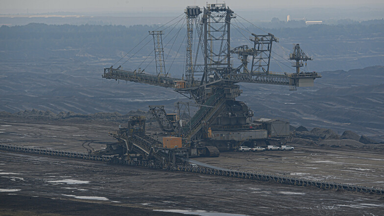 Der Tagebau Nochten wird trotz Kohleausstieg erweitert.