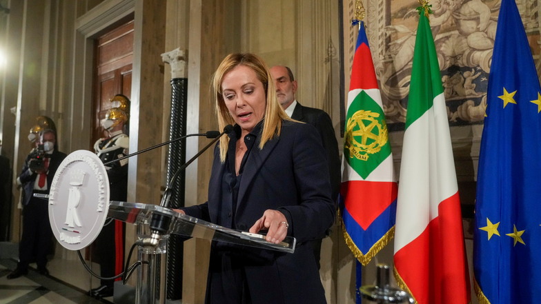 Giorgia Meloni ist die neue Regierungschefin Italiens.