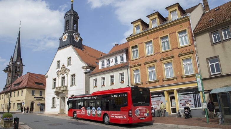 Die Busverbindungen zwischen Wilsdruff und der Landeshauptstadt müssen noch besser werden. Es gibt Idee, beide Städte mit einer Straßenbahn zu verbinden.
