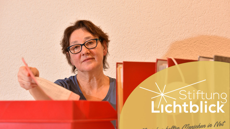 Sozialarbeiterin Elke Klein-Nowoisky von der Diakonie in Dippoldiswalde setzt immer wieder Geld der Stiftung Lichtblick ein, um Not zu lindern.