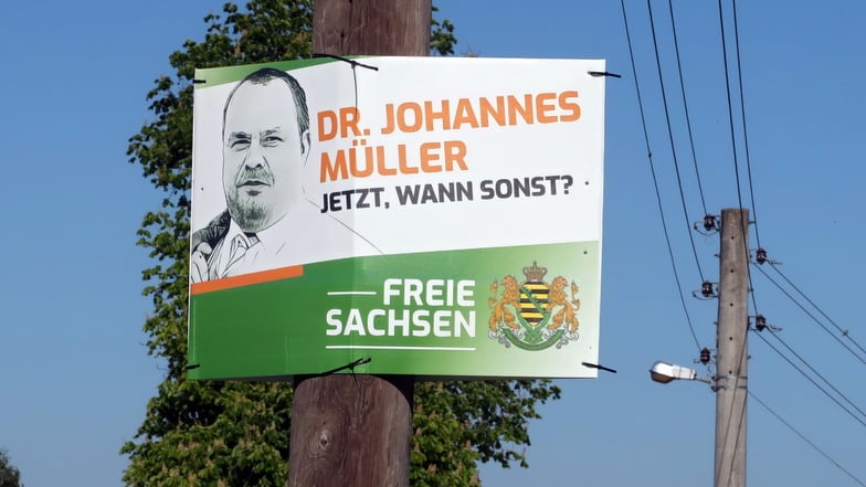 Der Sebnitzer Arzt Johannes Müller kandidiert zur Kreistagswahl für die rechtsextremen Freien Sachsen.
