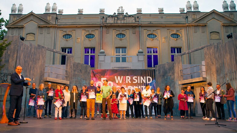 Die Preisträger beim Projektwettbewerb 950 Jahre Görlitz.