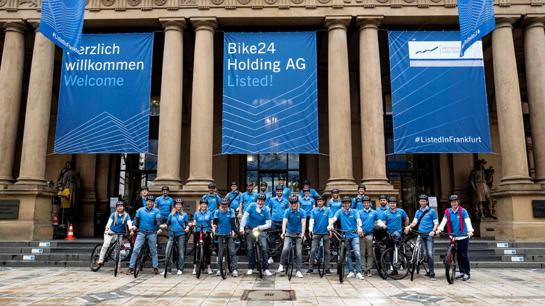 Die Bike24 Holding ist seit Mitte des Jahres an der Börse.