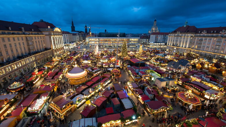 Der Dresdner Striezelmarkt kann in diesem Jahr stattfinden.