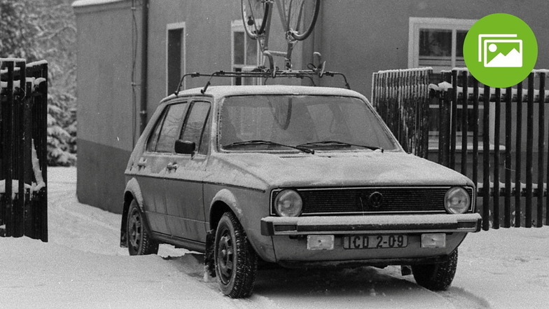 VW Golf in der DDR: ein Auto, mit dem der Besitzer mindestens interessierte Blicke erntete.