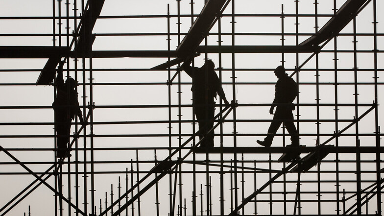 Auch im Baugewerbe sind niedrige Löhne weit verbreitet.