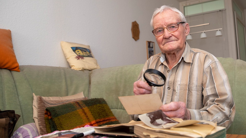 "Immer Glück gehabt." Karl Kockischs Sohn Heinz, jetzt 96, diente im 2. Weltkrieg ebenfalls bei der Marine.