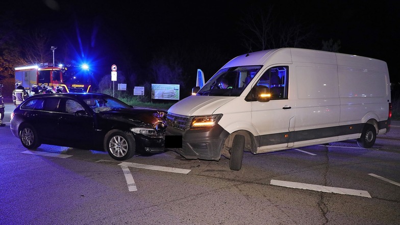 Zwei Schwerverletzte durch Unfall auf der Dohnaer Straße in Dresden