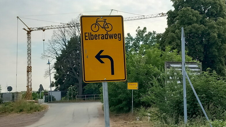 Nervige Umleitungen am Elberadweg - wie lange noch?