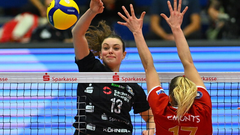 Dresdner Volleyballerinnen bleiben sieglos