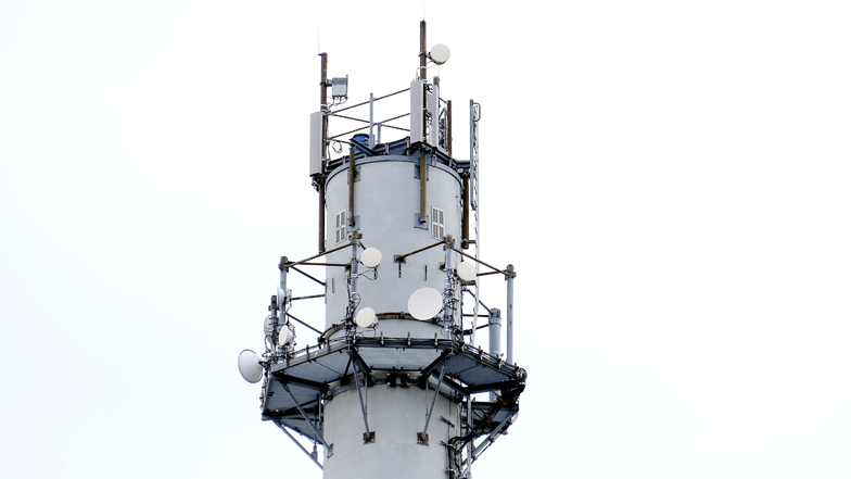 5G Mast auf dem Steinweg wurde vom Netzanbieter Vodafone im Herbst 2021 in Betrieb genommen.
