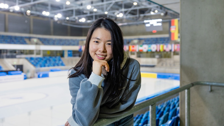 Myeongbi Jung verpasste als Vierte über 500 Meter nur ganz knapp eine WM-Medaille. Doch die gebürtige Südkoreanerin, die seit 2019 für den Eislauf-Verein Dresden startet, war dennoch glücklich.