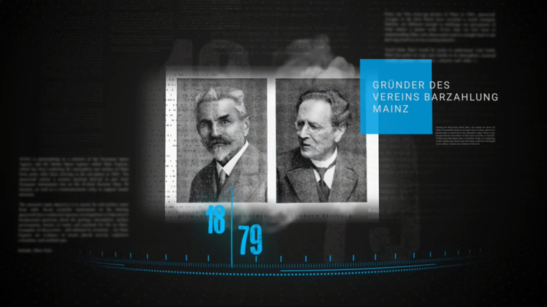 Hermann Weisskarmmerer und Leopold Essinger waren die Gründungsväter des „Vereins für Barzahlung Mainz“, dem Vorläufer von Creditreform.