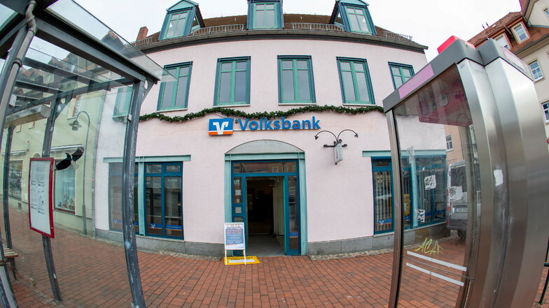 Wilsdruff: Volksbank-Filiale schließt und wird umgebaut