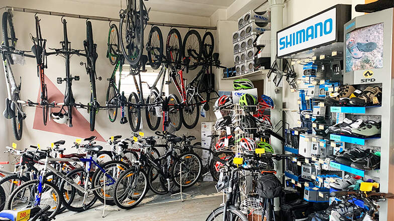 Fahrräder für Groß und Klein gibt es im Radl Center Zittau.