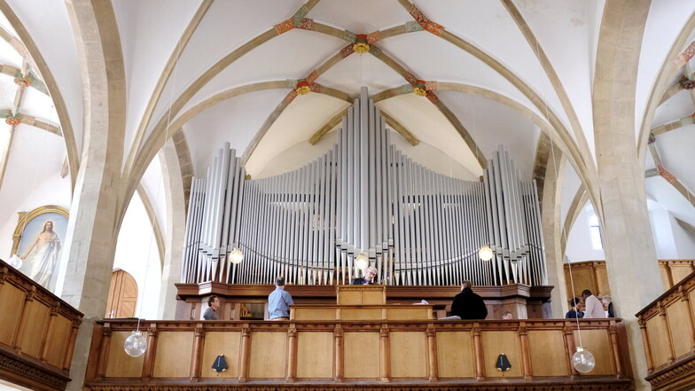 Die Orgel der Frauenkirche, auf der das Konzert stattfinden soll, wurde erst 2021 restauriert.
