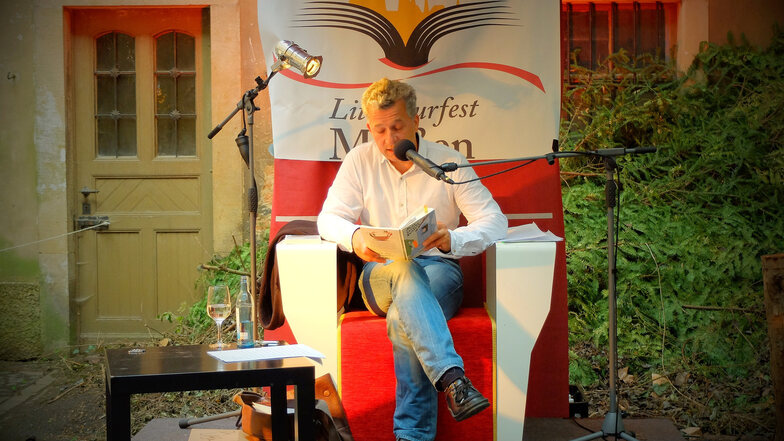 War schon oft beim Literaturfest in Meißen zu Gast: Peter Ufer. Am Montagabend macht er mit seinem neusten Werk, dem „Charmanten Gogelmosch“, in Meißen Station.