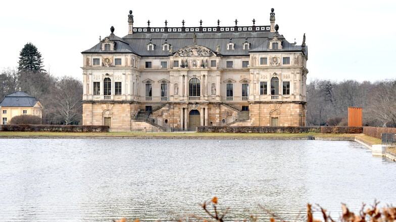 Im Großen Garten von Dresden startet 2024 eine Bauoffensive. Auch das Palais gehört dazu.