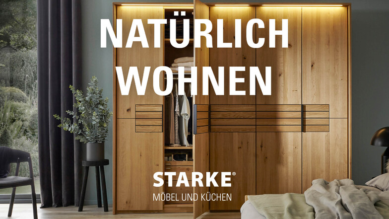 Eine Vielfalt an Schränken bei Möbel Starke: passende Schlafzimmerschränke, moderne Wohnwände, und praktische Sideboards.