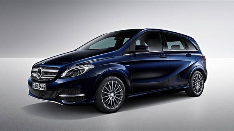 Die Marke Mercedes-Benz ist ebenfalls mit 25 Zulassungen dabei. Meist handelt es sich um Fahrzeuge der B-Klasse.