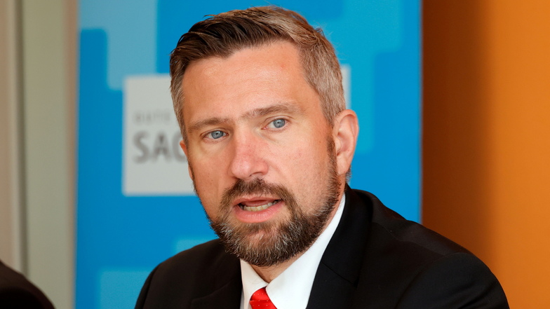 Sachsens Wirtschaftsminister Martin Dulig (SPD) ist verärgert über die Wirtschaftspolitik der CDU, vor allem ihren Umgang mit der Pulverfabrik. Foto: haertelpress