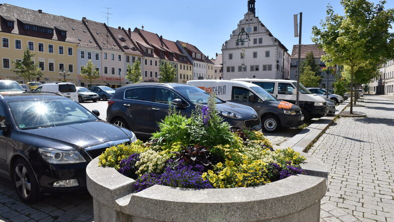 Auf dem Markt in Dippoldiswalde findet am 9. August eine Kundgebung statt.