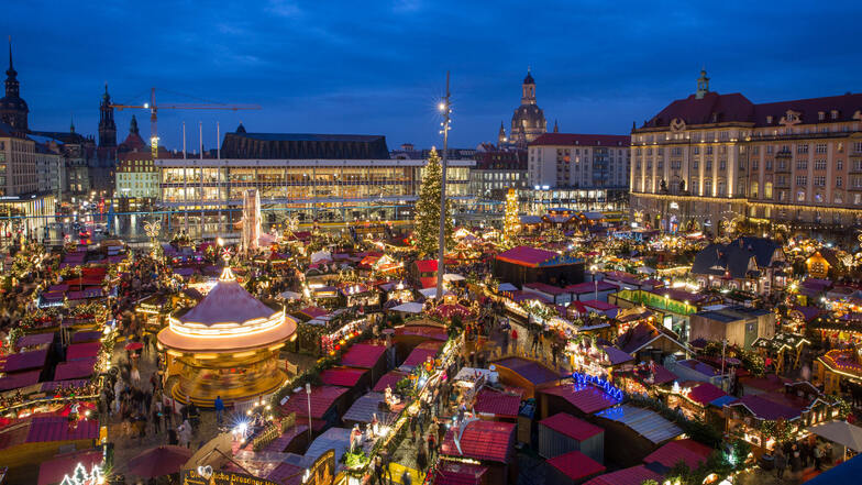 Kann der Dresdner Striezelmarkt in diesem Jahr stattfinden? In der Stadtverwaltung zeigt man sich trotz Lockdwon kämpferisch.