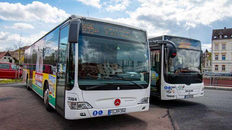 Regiobus ist im Linien- und Schülerverkehr mit 235 Omnibussen im Landkreis Mittelsachsen unterwegs. Etwa 20 von ihnen werden jedes Jahr ausgetauscht.