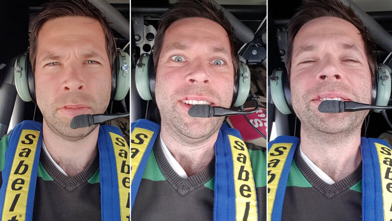 Von gesund zu blass in zwei Minuten: SZ-Redakteur Henry Berndt erlebte zum ersten Mal Schwerelosigkeit in einem Flugzeug.