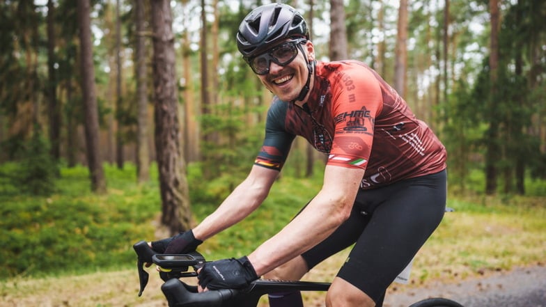 Je extremer, desto besser: Bäckermeister Konrad Pfützner ist ein Ausdauer-Junkie und liebt lange Radrennen.