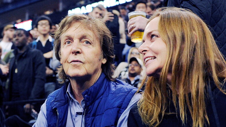 Paul McCartney und seine Tochter Stella McCartney