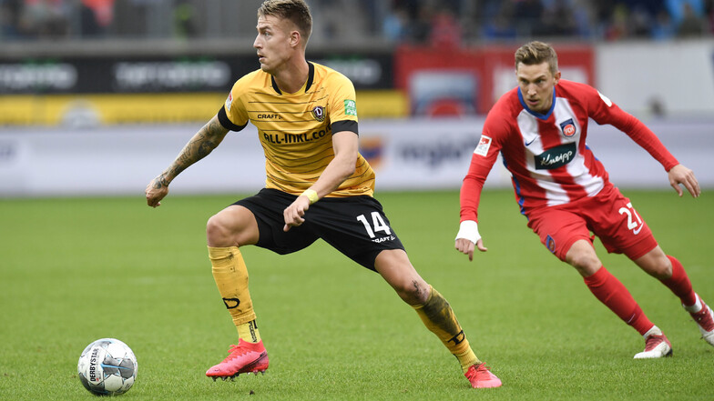 Ondrej Petrak feierte sein Debüt im schwarz-gelben Dynamo-Dress.