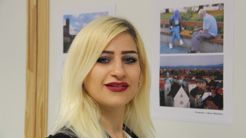 Lilean Alkhabbaz zeigte in den Räumen Schülerstraße 6, wie sie die Stadt Bautzen fotografisch sieht. Die Syrerin lebt seit 2016 in der Spreestadt.