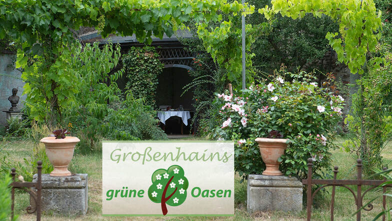 Der Garten der ehemaligen Superintendentur in der Naundorfer Straße in Großenhain wird von Jens und Jörg Heinert gepflegt.