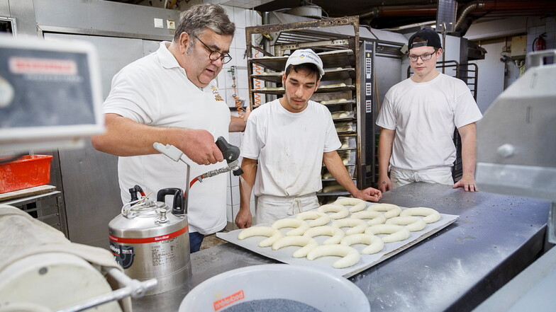 Auch die Lehrlinge von Bäckermeister Michael Tschirch könnten es künftig nicht mehr so weit haben zu ihrer Berufsschule.
