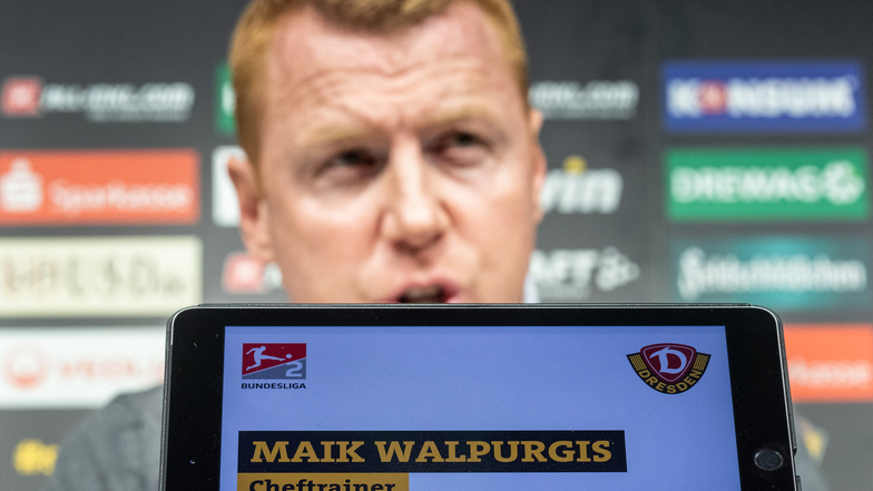 In der Pressekonferenz vor dem Spiel bei Darmstadt 98 am Samstag sagt Dynamos Trainer Maik Walpurgis, was er jetzt erwartet.