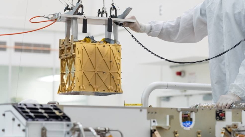 Das Gerät, mit dem die Nasa auf dem Mars Sauerstoff gewonnen hat, ist nicht größer als ein Toaster.