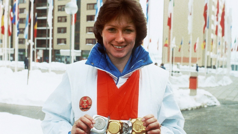Eisschnellläuferin Karin Enke