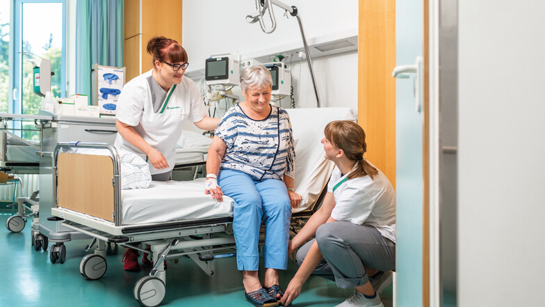 Die Asklepios Sächsische Schweiz Klinik Sebnitz und die Orthopädische Fachklinik Hohwald verfügen zusammen über 260 Betten. Viel zu tun für das Krankenhaus-Personal.