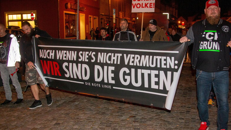 Zwei Anzeigen nach Montagsprotest in Waldheim