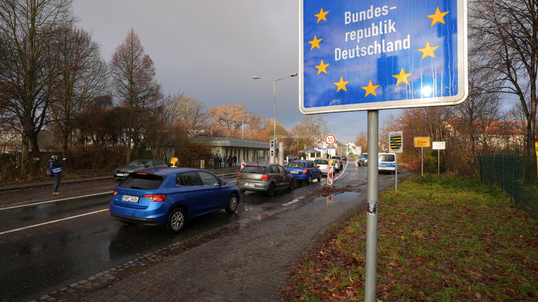 In der Nähe des Zittauer Grenzübergangs Friedensstraße soll sich der Vorfall ereignet haben.