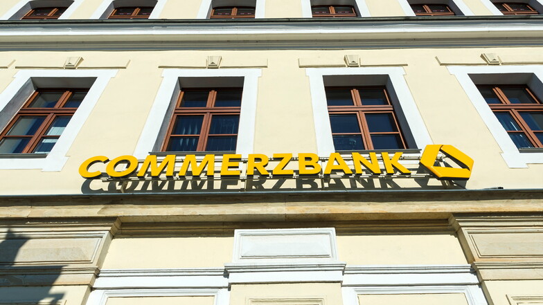 Die Commerzbank-Filiale am Altmarkt in Bischofswerda wurde im vorigen Jahr geschlossen.