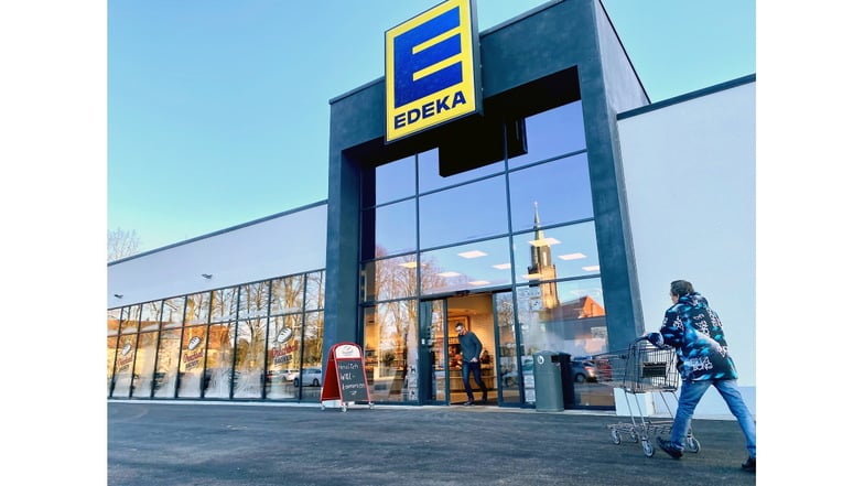 Der neue Edeka in Neugersdorf ist fertig. Er ist einer der modernsten Märkte der Kette in Ostsachsen.