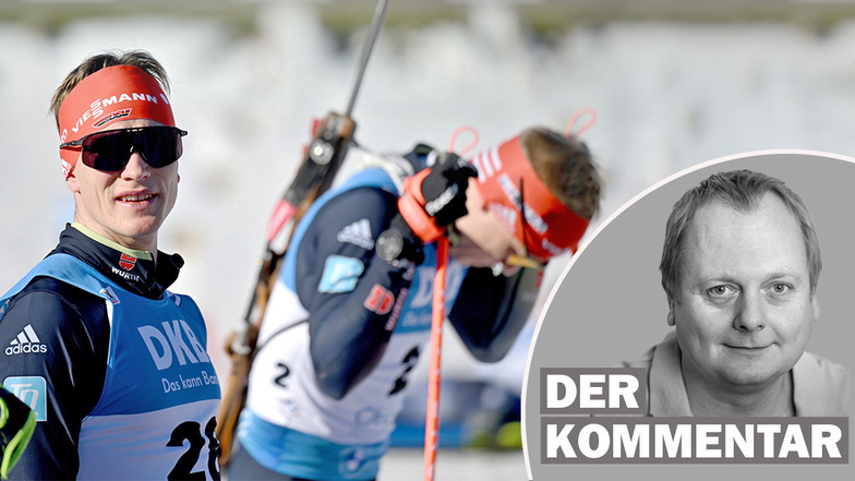 Zufriedenheit sieht anders aus. Die deutschen Biathleten bleiben in Oberhof ohne Medaille. Das ist kein Zufall, findet Sächsisch.de-Redakteur Daniel Klein.