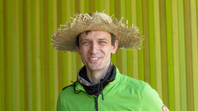Torsten Mick, Mitgründer und Geschäftsführer der Grünerdüngen GmbH. Der Agrarwirt kümmert sich um Vertrieb und Logistik.