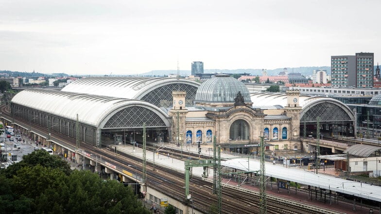 Dieses Wochenende fahren einen Tag lang keine Züge am Dresdner Hauptbahnhof