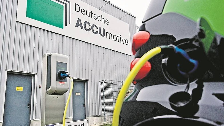 In der Deutschen Accumotive GmbH & Co. KG werden die Akkus für den E-Smart gefertigt. Jetzt und in Zukunft.